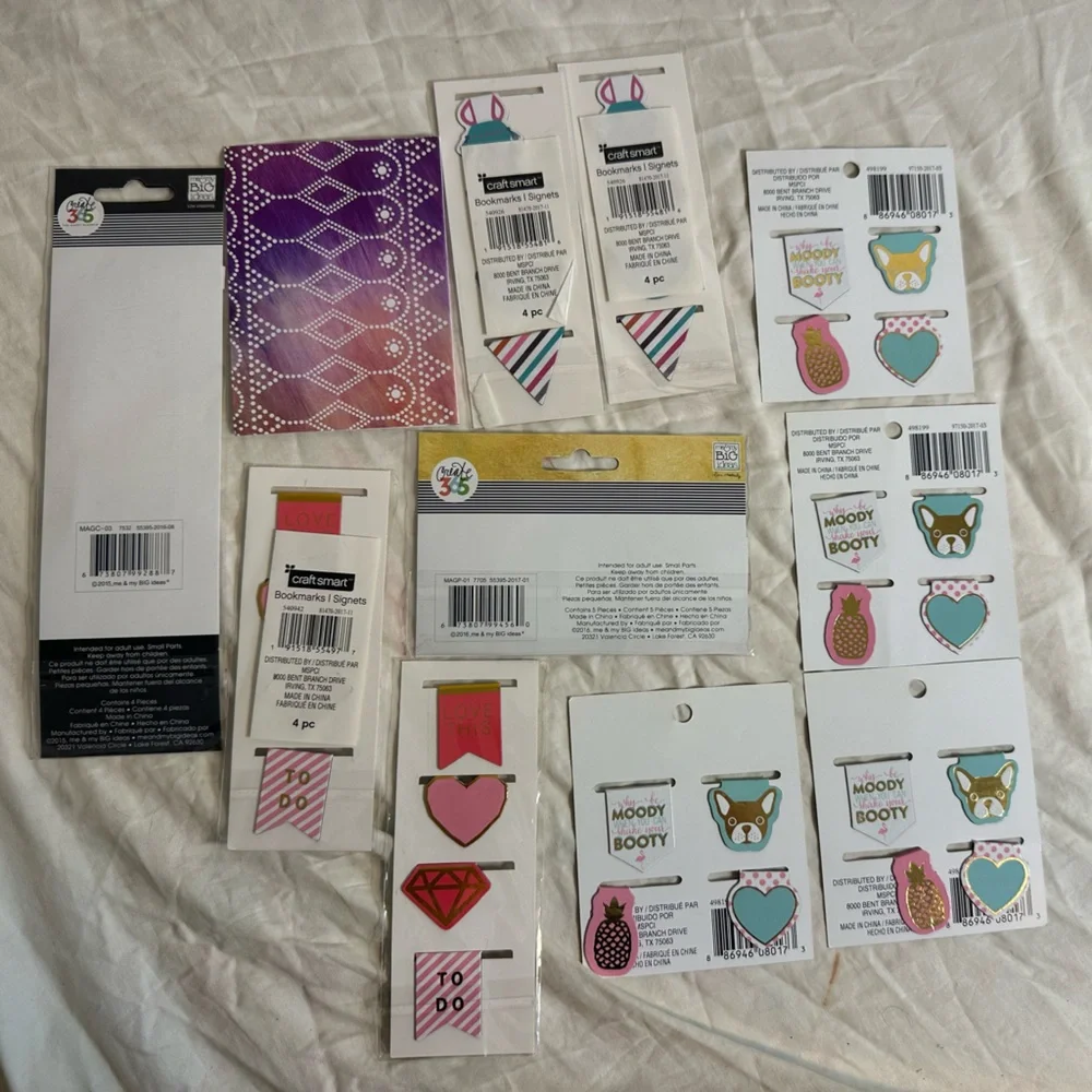 The Happy Planner and Recollections Magnetic Bookmark Planner Accessories